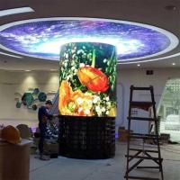 China P3 Inside High Resolution Flxible LED Display Screen Module Size 240*120mm factory