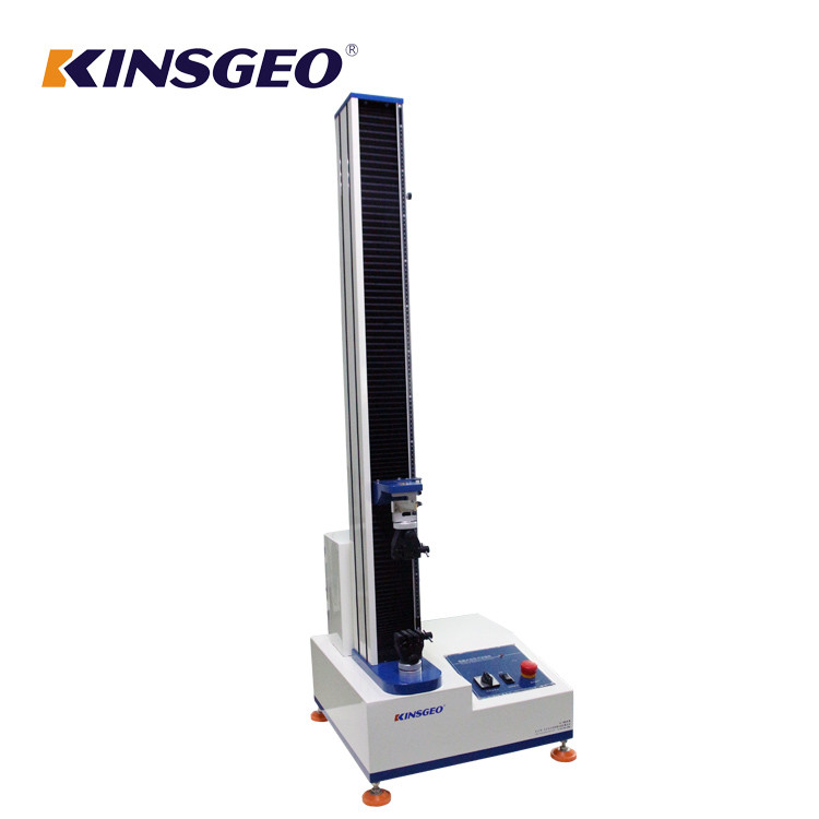 Quality 50-500mm/min Selectable Tensile Strength Machine with Single Pole for Testing Nylon ,Leather for sale