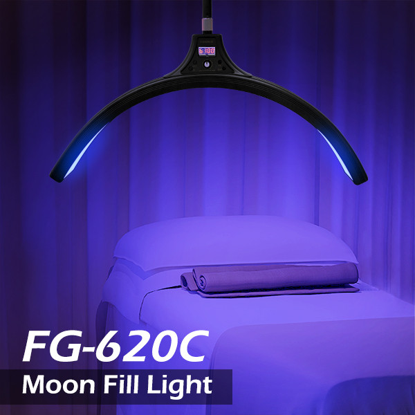 Quality RF light 60W New LED Half moon light Ring Floor Lamp Lash Light For Tattoo for sale