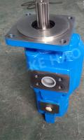 China Square Cover Spline Blue Loader Gear Pump For Engineering Machinery And Vehicle factory