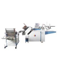 Quality Silent Belt Drive Pharmaceutical Leaflet Folding Machine With Paper Ejection for sale