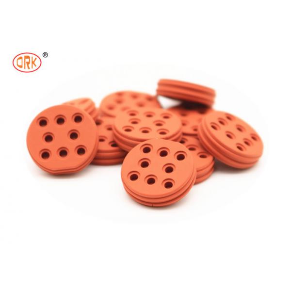Quality ISO9001 Automotive 70 Shore A Silicone Molded Connector Silicone Seals for sale