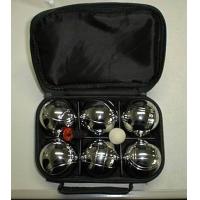 China check factory Jeu De boules set,6pcs Boules Set,Petanque Set,6 Metal balls for sale