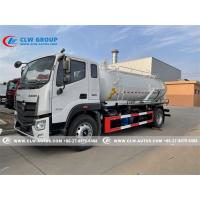 China Foton 8000 Liters Vacuum Suction Septic Tank Truck factory