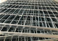 China Twisted Bar Steel Walkway Grating Heavy Duty Galvanized Trench Steel Grate factory