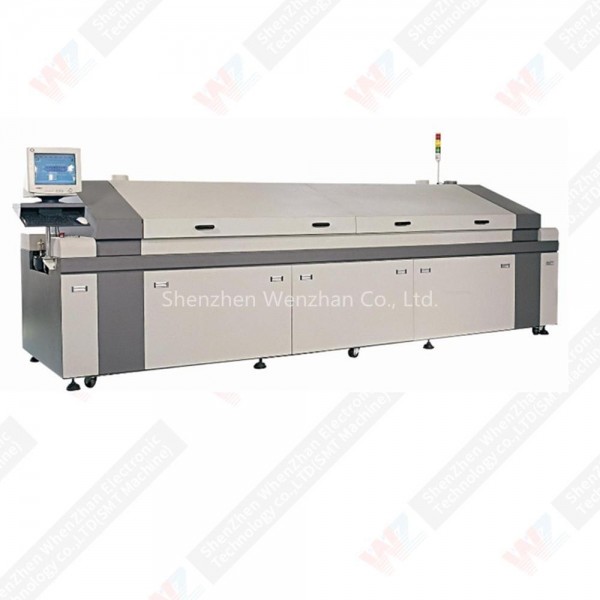 Quality 60Mhz Infrared Reflow Oven , 10 Zones Conveyor Reflow Oven for sale