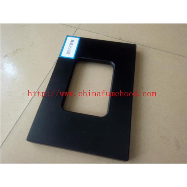 Quality Epoxy Resin Chemical Resistant Worktops Black Color Anti Corrosion for sale