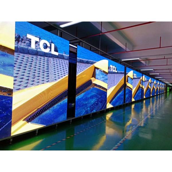 Quality P1.875 Indoor Flexible Curved Led Display Panels HD 45s 24*24c 600CD for sale
