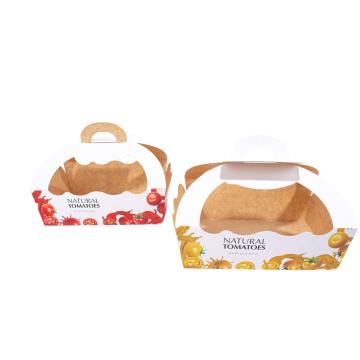 Quality Compostable Apple Packing Boxes , Recyclable Fruit And Vegetable Gift Box for sale