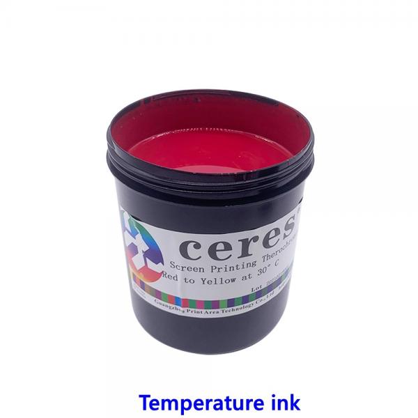 Quality 30 Degree Temperature Sensitive Ink Ceres Reversible Screen Printing Ink for sale