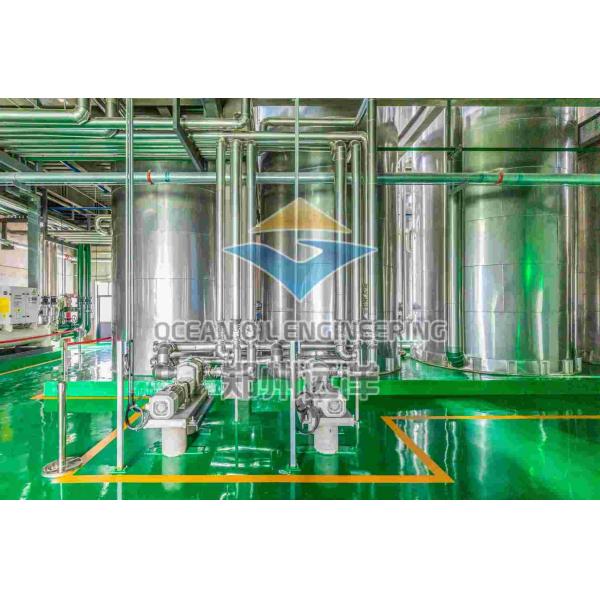 Quality Raw Material Cottonseeds Edible Oil Refinery Plant 3 Phase Capacity 10-5000 TPD for sale