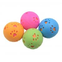 China Best Interactive Tpr Dog Rubber Ball Pet Chew Toys For Teething Training for sale