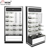 China Slatwall Sunglasses Display Stands, Free Stand POP Display For Sunglasses factory