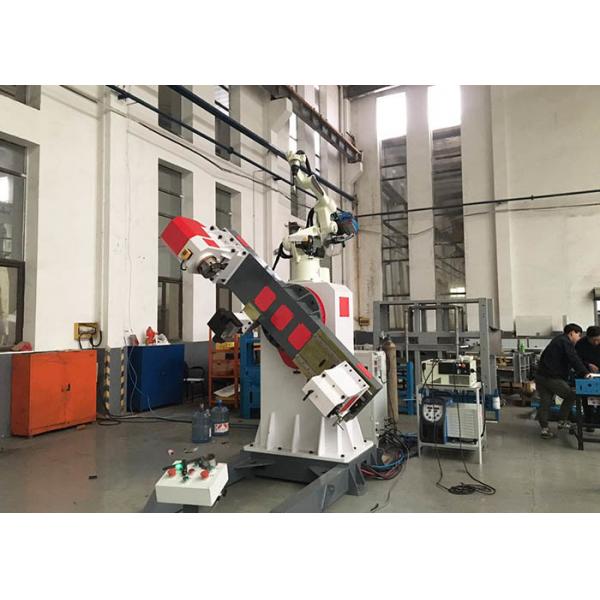 Quality 300A Mixed Gas Robotic Welding Systems For Escalator Step Axle 0.8-1.4mm Wire Diameter for sale