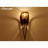 China Durable Modern Iron Black Indoor LED Wall Lights Lamp For Bedroom Bedside factory