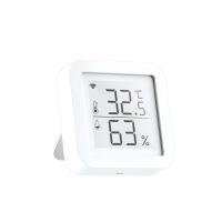 China 5V1A LCD Tuya Wifi Thermometer Temperature And Humidity Monitor Wifi 2.4GHz factory