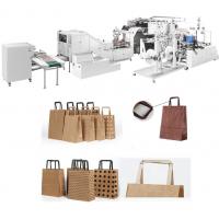 China 150 Pcs/Min 80-140g/M2 Paper Bag Forming Machine For Square Bottom Bag factory