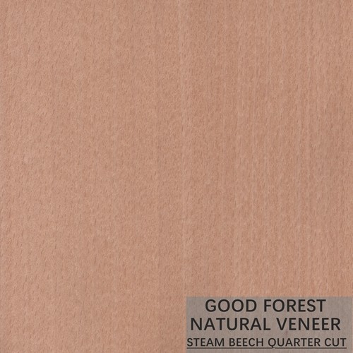 Quality Natural Steamed Beech Veneer Wrapping Vertical Grain Veneer Excellent for sale