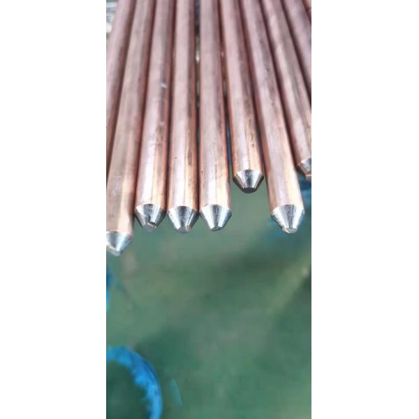 Quality 4ft Copperbond Solid Copper Earth Rod Sizes 16mm for sale