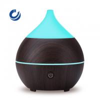 China Dark Wood Grain Ultrasonic Bluetooth Aroma Diffuser With Speaker factory