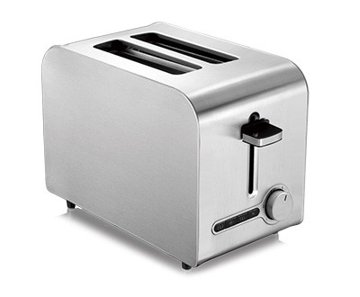 Quality Square Lofter Stainless Steel 2 Piece Toaster Defrost Function for sale