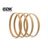 China WR-WEAR RING seal Fabric Reinforced Phenolic Nature or Brown color For Excavator Machine Hydraulic Cylinder Seal factory