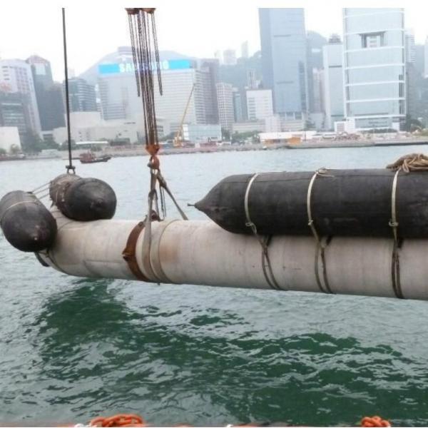Quality 1.2m*15m Natural Rubber Marine Airbag Inflatable Heavy Weights Lifting Airbag for sale
