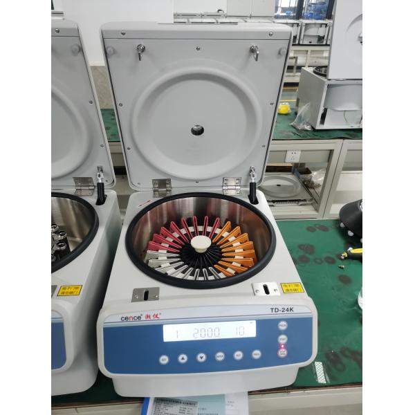 Quality Blood Type Card Centrifuge TD-24K Device Low Noise Overspeed CE Certification for sale