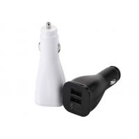 China Qc 2.0 Double Usb Car Charger , Samsung Fast Charging Car Charger For S6 S7 / Note 4 5 factory