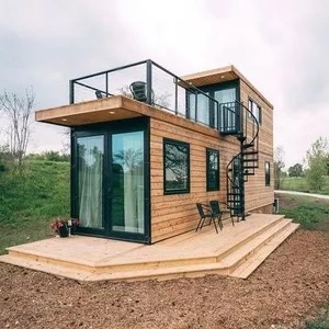 China 20ft Steel Structures Folding Living Prefab Modular Homes Stackable Foldable Container House for sale