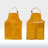 China Barber Butcher Pockets Apron BBQ Tools 100% Leather Materials Fashion Designing for sale
