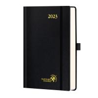 China Multicolor Cover Hardcover Planner 2023 Black Daily Weekly Schedule Yearly Calendar for sale