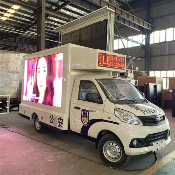 Quality Foton Mobile LED Advertising Truck With Loop Ventilation Cooling System Small Size for sale