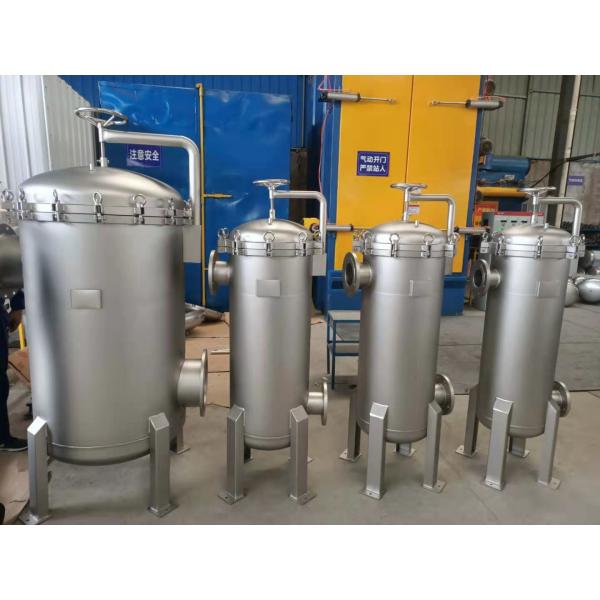 Quality 20 Inch Ro Stainless Steel Cartridge Filter Housing For Water Treatment 0.1 for sale