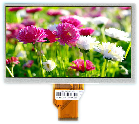 Quality 7.0 Inch 800x480 Dots Resolution TFT LCD Display Module 50 Pin RGB Interface for sale