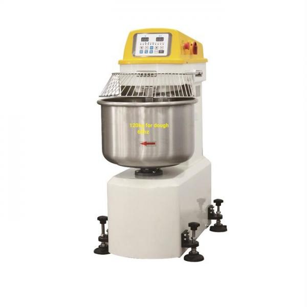 Quality 120kgs Spiral Dough Kneader Machine Dual Speed With Fixed Bowl Stainless Hook for sale