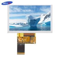 Quality 5.0" IPS Car LCD Display Car LCD Monitor 16.7M Color Depth for sale