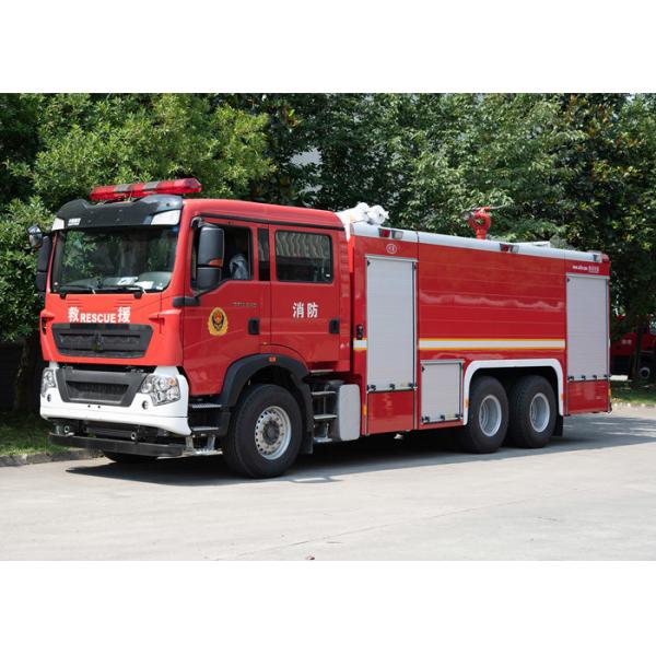 Quality Sinotruk HOWO 12000L Industrial Rescue Fire Truck with Pump & Monitor Specialize for sale