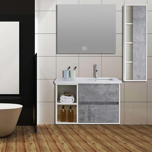 Quality SONSILL Bathroom Vanity And Mirror Set Wall Mounted Type for sale