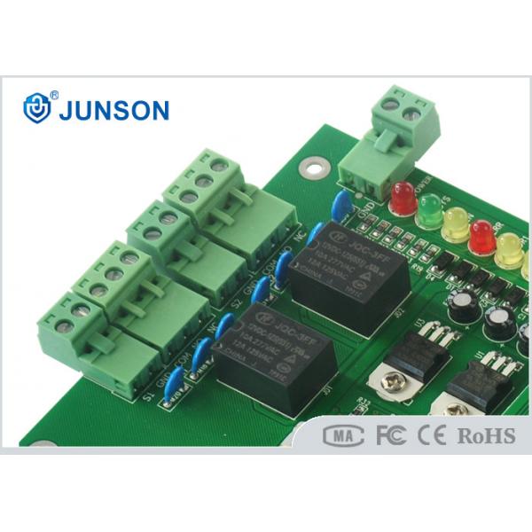 Quality Double Door TCP/IP 32 bit  Network Access Control Board for 4 Readers for sale