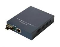 China 100 / 1000M Fiber Optic Media Converters support flow control, 1536 byte Ethernet packet factory