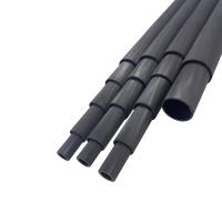 China 200cm Carbon Fiber Telescopic Pole for Boom Pole Carbon Durable and Lightweight factory