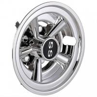 China 8 SS Golf Cart Wheel Covers factory
