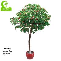 China Chinese Goods Wholesale Artificial Apple Tree 2.8m Artificial Fruit Tree factory