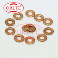 China ORLTL Denso Common Rail Injector Copper Washers Clip Washer Shim Copper 5 Pcs / Bag factory