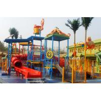 China Water Park Equipments, Kids' Water Playground For 50 Riders 17.5 * 11 * 7m factory