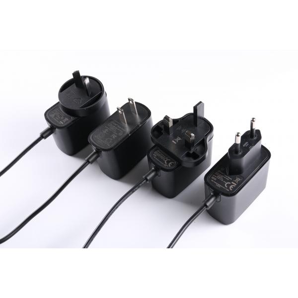Quality Black AC DC Universal Adapter 5V 2A 5V 2.5A 12V 1A 12V 1.25A UL CE UKCA SAA PSE for sale