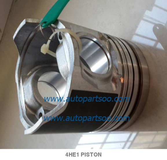 China 5-87814919-0 4HE1 Piston Liner Kits (Set of 4 Cylinder) Piston Fit For Isuzu 4HE1 for sale