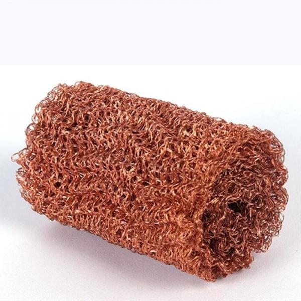 Quality 100% Copper Knitted Wire Mesh Roll 4
