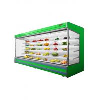 China A Style Commercial Open Cold Drink Display Cooler With 4 Layers factory